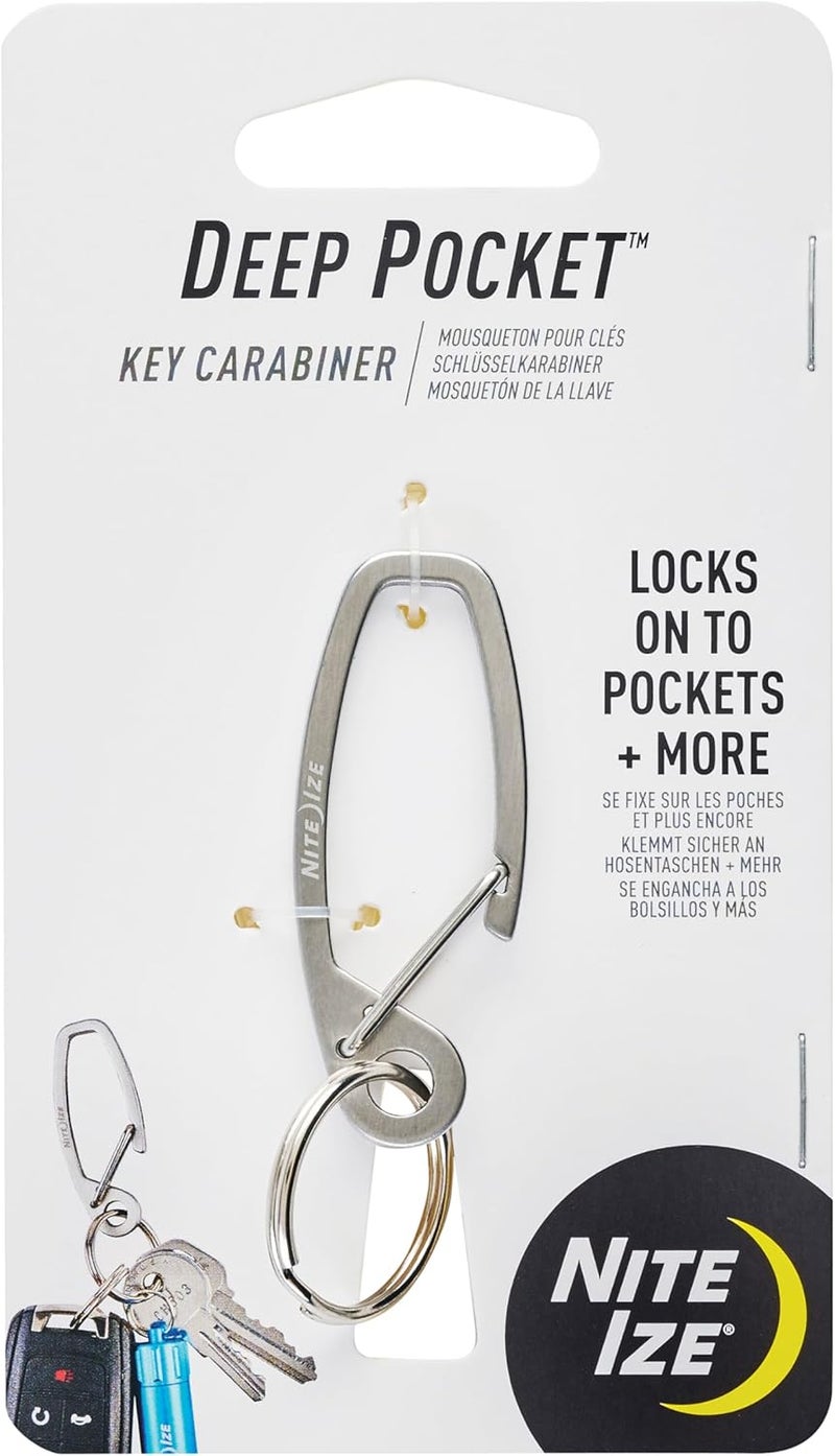 NiteIze Deep Pocket™ Key Carabiner - Image 1